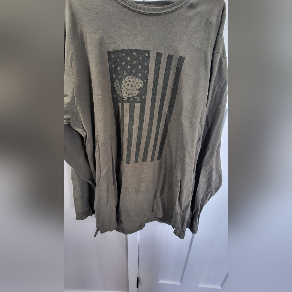 Duluth Trading Co. Black Long Sleeve Shirt